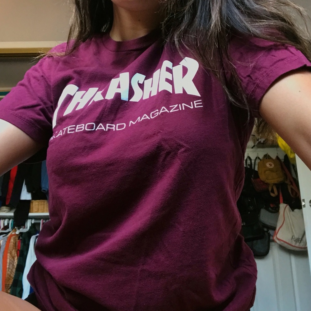 Red thrasher shirt